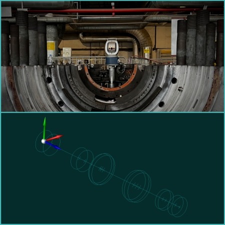 alignment measurements with laser tracker